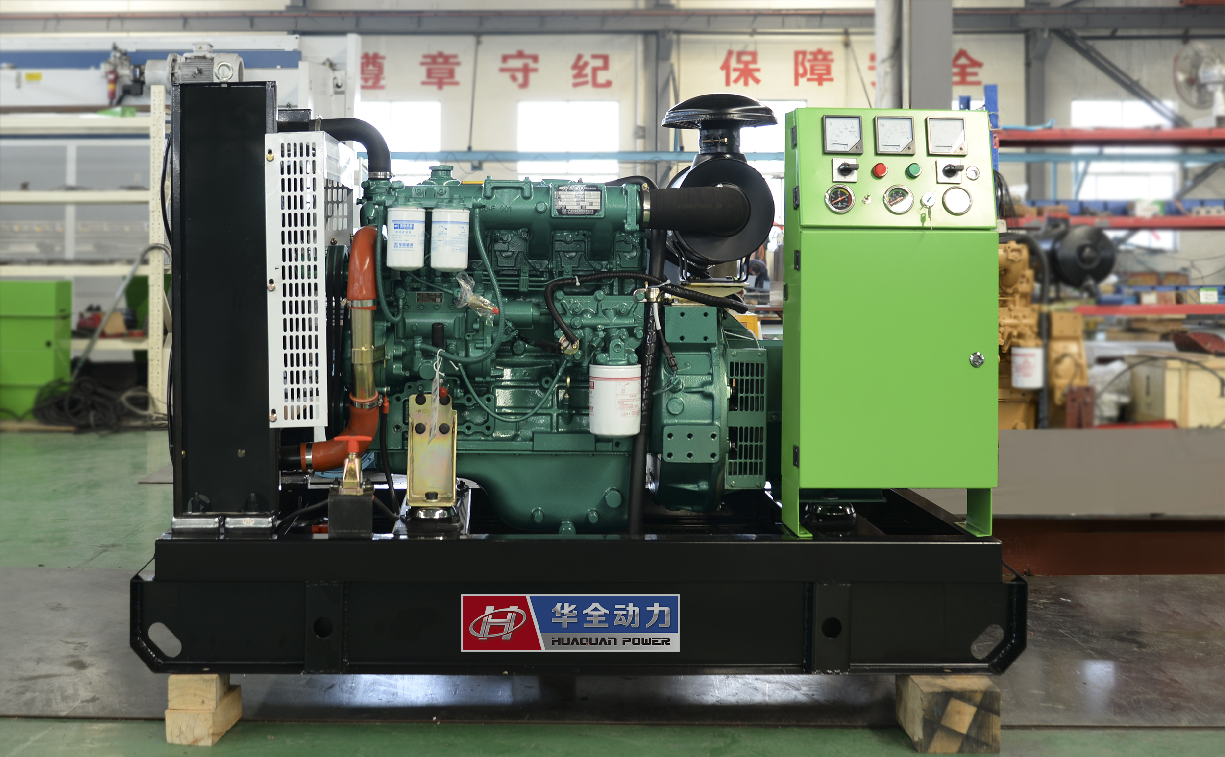 華全真機智！這些措施讓柴油發(fā)電機組在沙漠都能正常工作